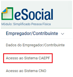 Erro O Tipo De Caepf Informado Est Diferente Do Valor Encontrado