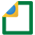 Ícone do eSocial representando um quadrado verde e assemelhando-se a bandeira do Brasil.