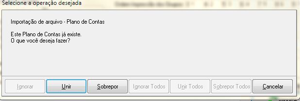 Push de decisão solicitando que o usuário escolha a operação desejada.