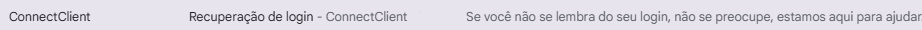 E-mail enviado para a caixa de entrada do usuário cujo remetente é o Connectclient.