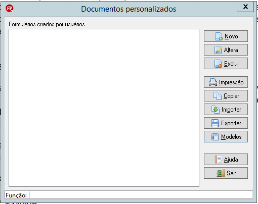 Subtela de Documentos Personalizados