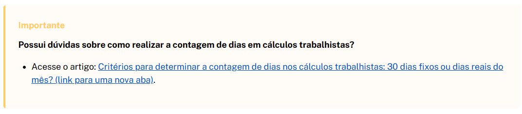 Mais configurações da aba Parâmetros Gerais