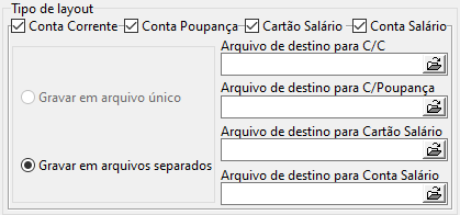 Tipo de Layout