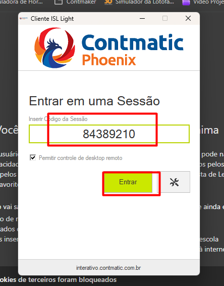 Executar arquivo baixado.