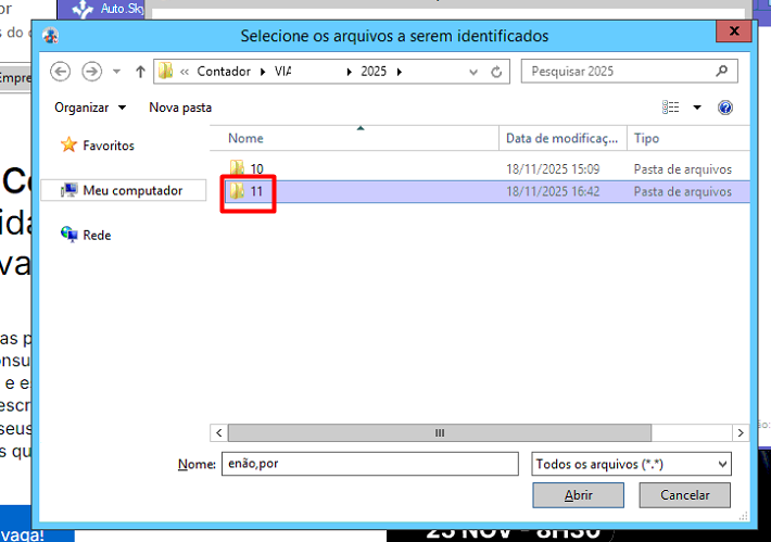 Localizando o arquivo PDF.