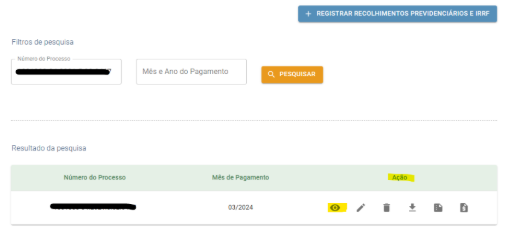 Emissão de guia de processo trabalhista no portal eSocial